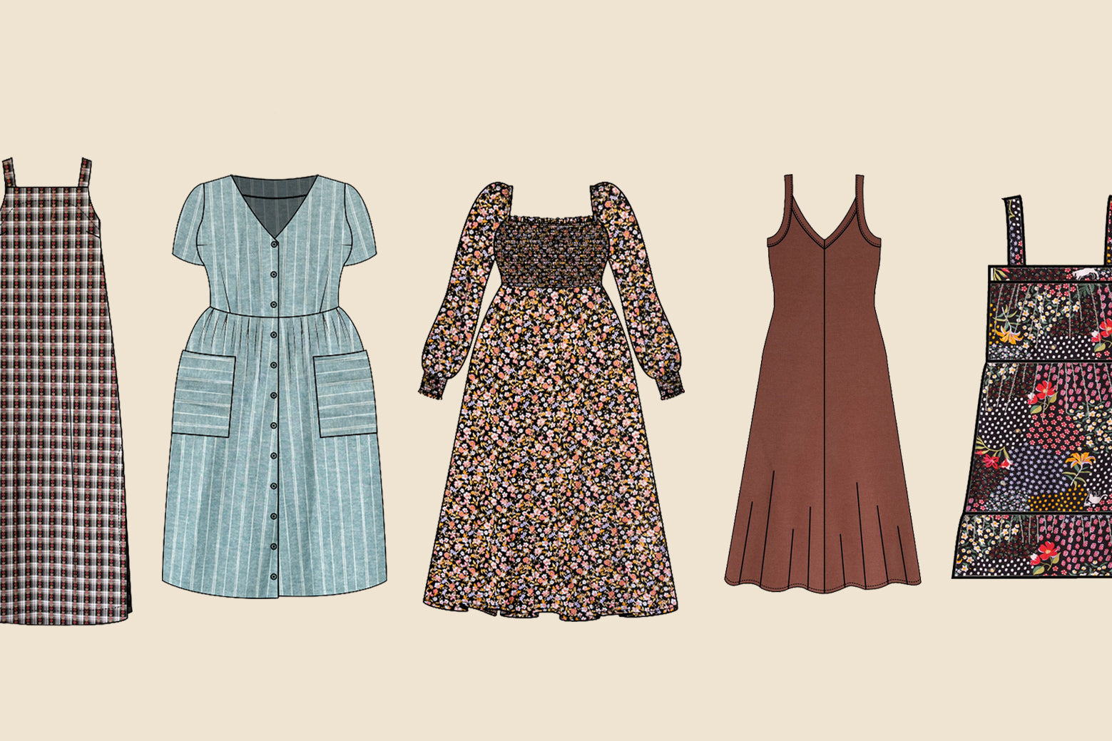 Dress To Impress: Pattern Inspiration | Blackbird Fabrics Dress To Impress: Pattern Inspiration | Blackbird Fabrics