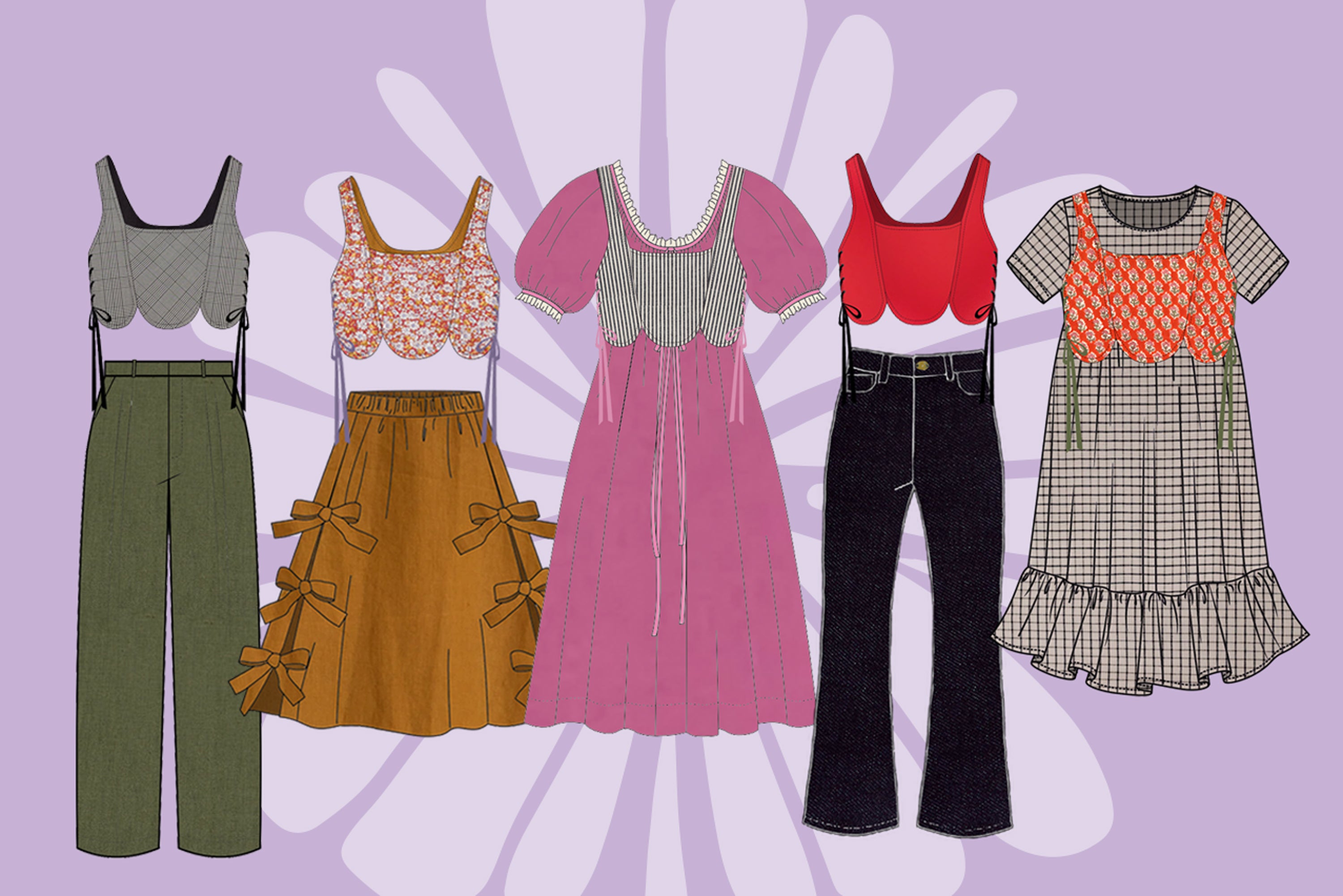 Pattern Highlight: Fortiv's Tulip Top Lookbook