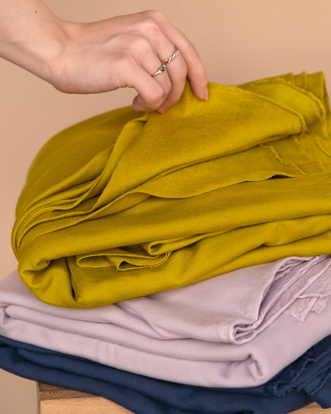 Day Off French Terry - Citron | Blackbird Fabrics