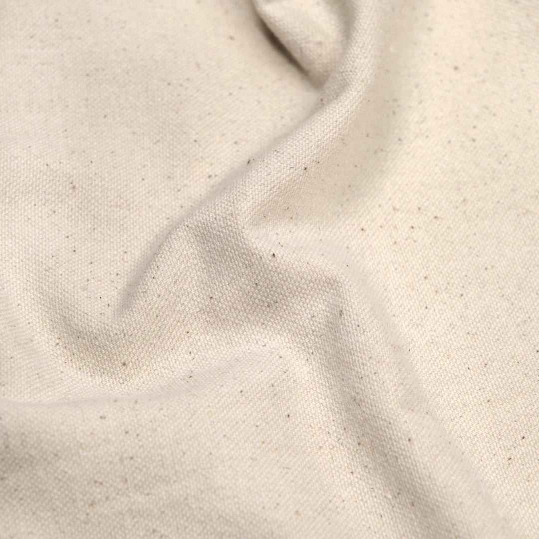 10oz Soft Washed Cotton Canvas - Natural | Blackbird Fabrics