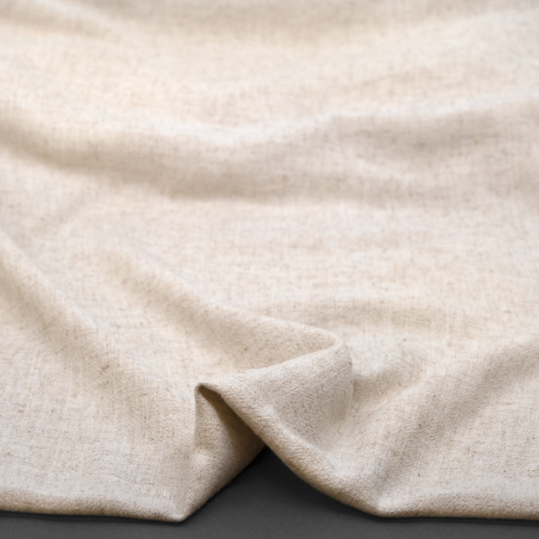 Viscose Linen Noil - Almond | Blackbird Fabrics
