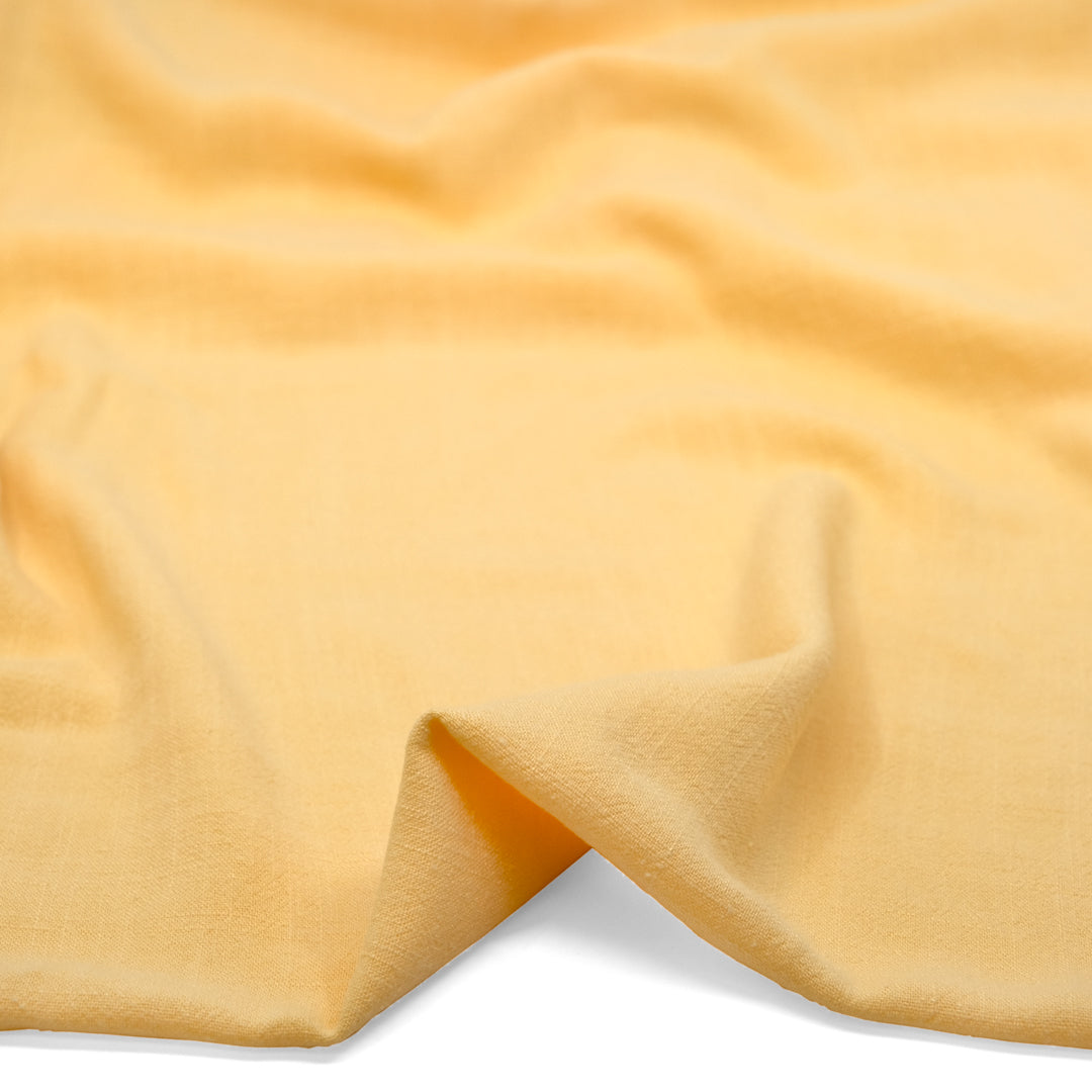 Viscose Linen Noil - Buttercup | Blackbird Fabrics