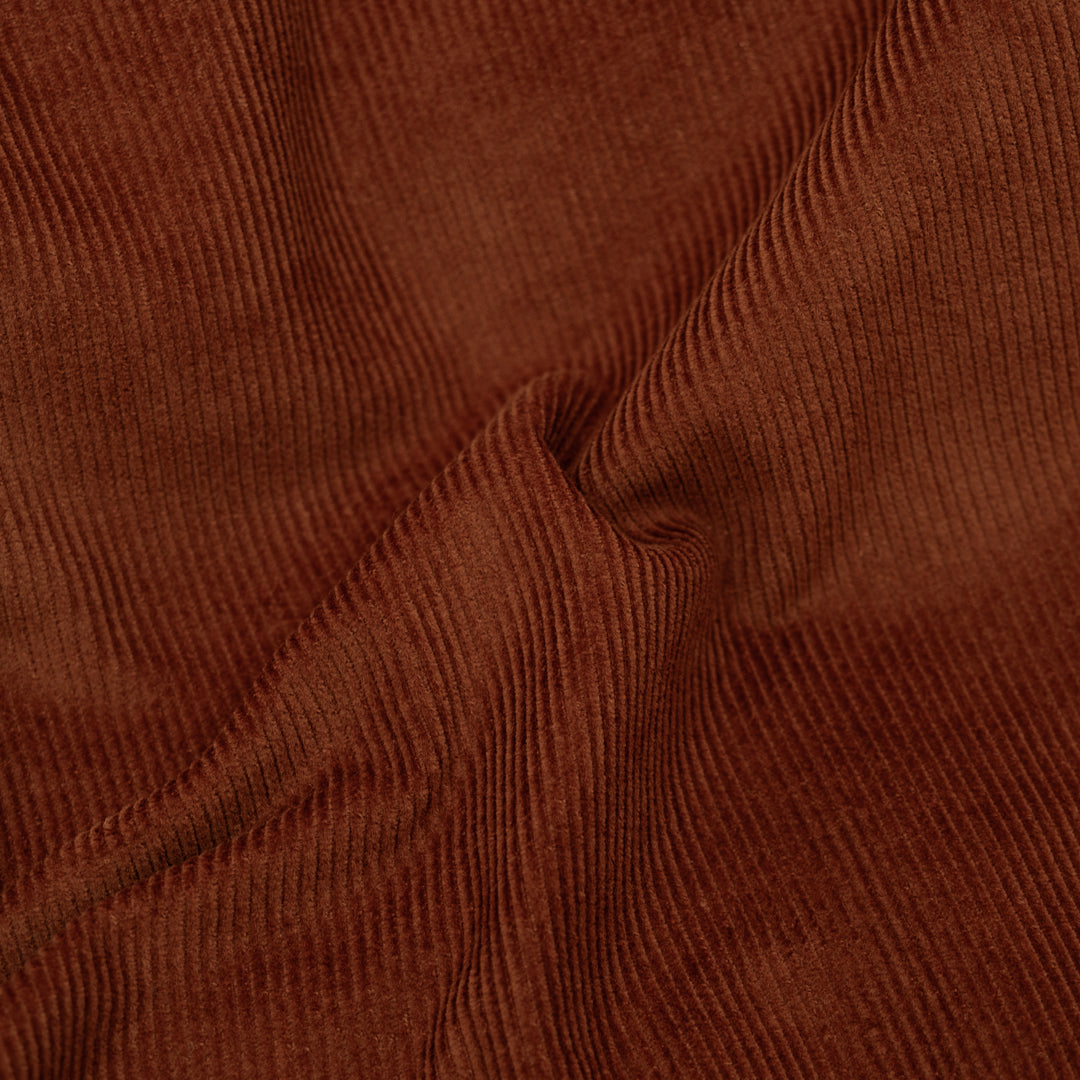 Fine Cotton Corduroy - Brick | Blackbird Fabrics