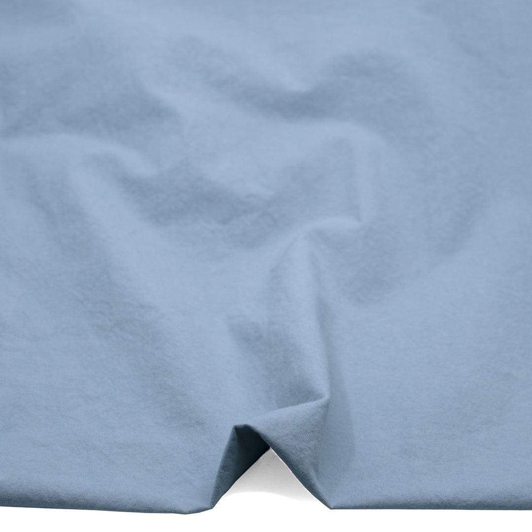 7oz Softened Organic Cotton - Glacier | Blackbird Fabrics