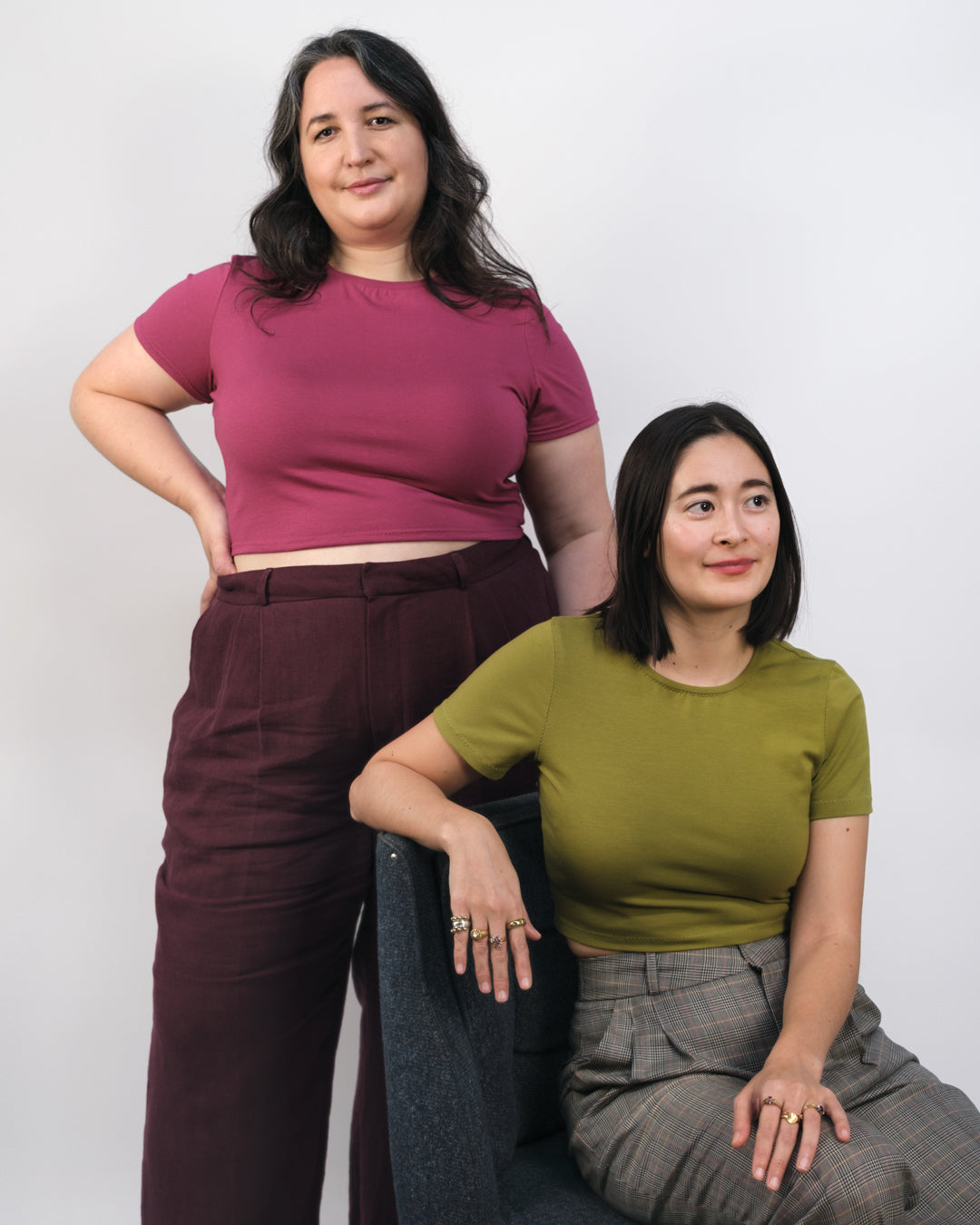 Carrie Crop Top by BF Patterns - PDF Download | Blackbird Fabrics