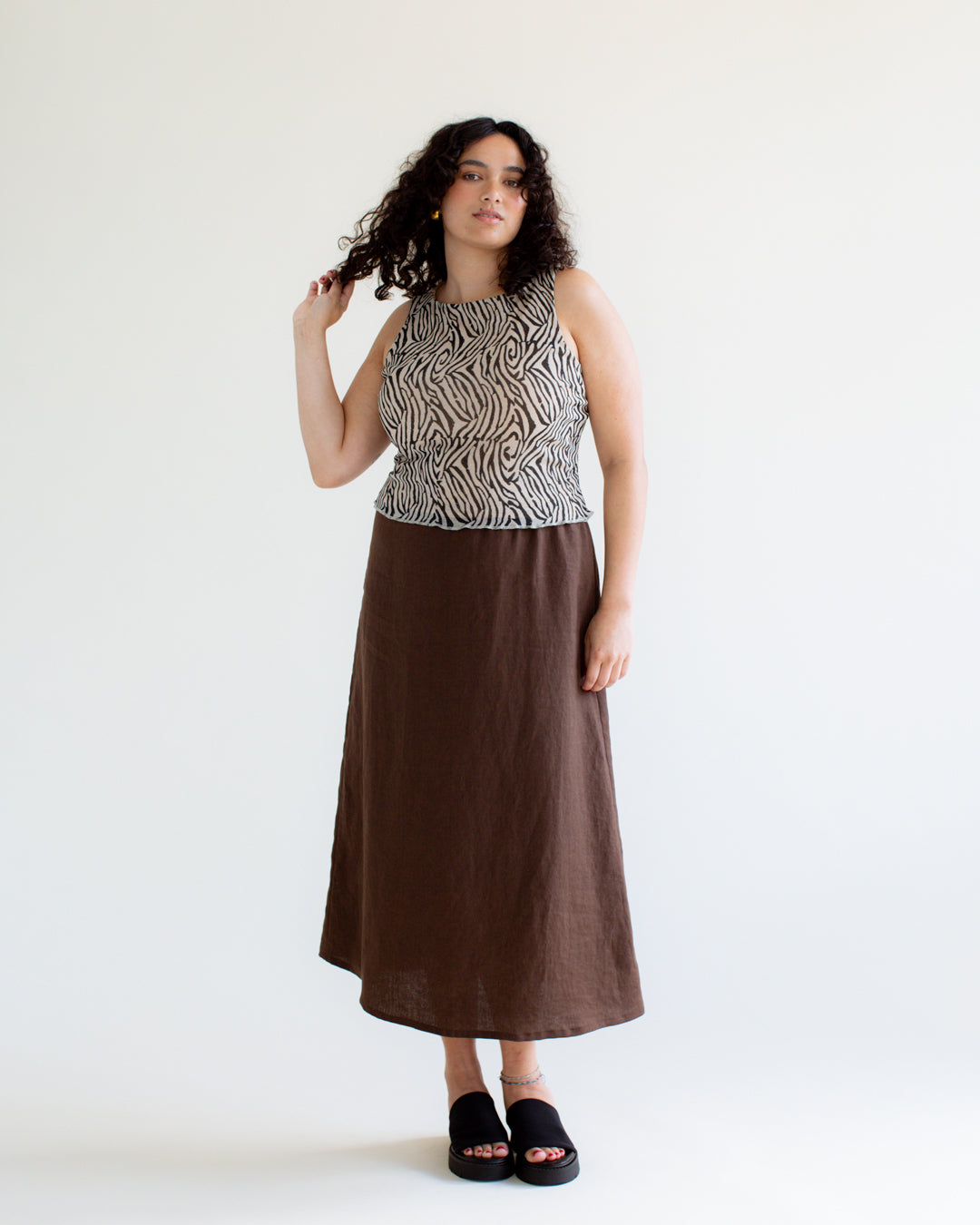 Nicole Knit Top & Dress by BF Patterns - PDF Download | Blackbird Fabrics