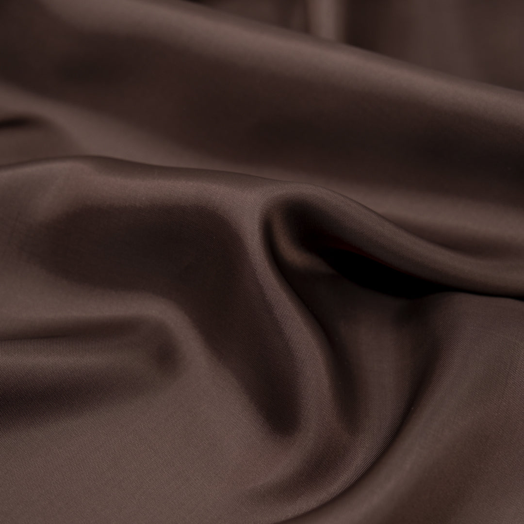 Bemberg Cupro Lining - Chocolate | Blackbird Fabrics