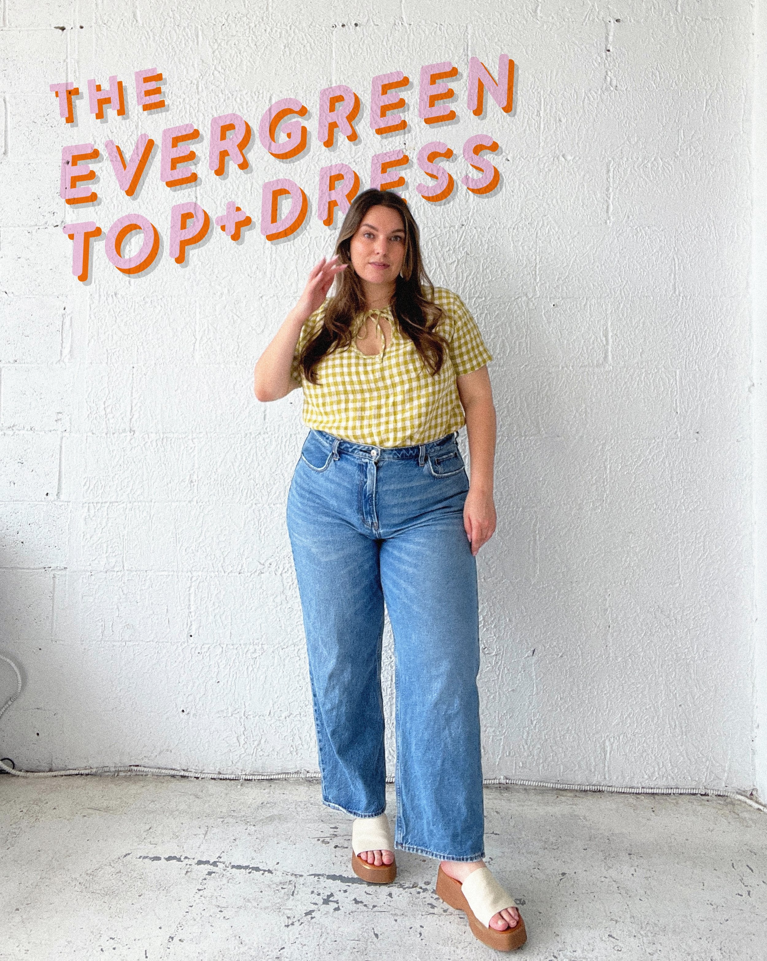 The Evergreen Top + Dress - Les Perlines - PDF Download