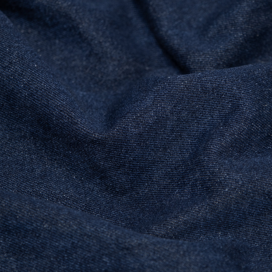 10oz Non-Stretch Laundered Denim - Classic Indigo | Blackbird Fabrics