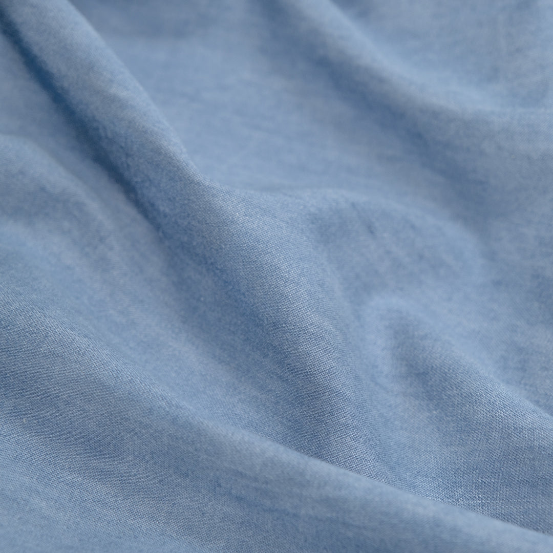 4oz Denim Shirting - Light Wash | Blackbird Fabrics
