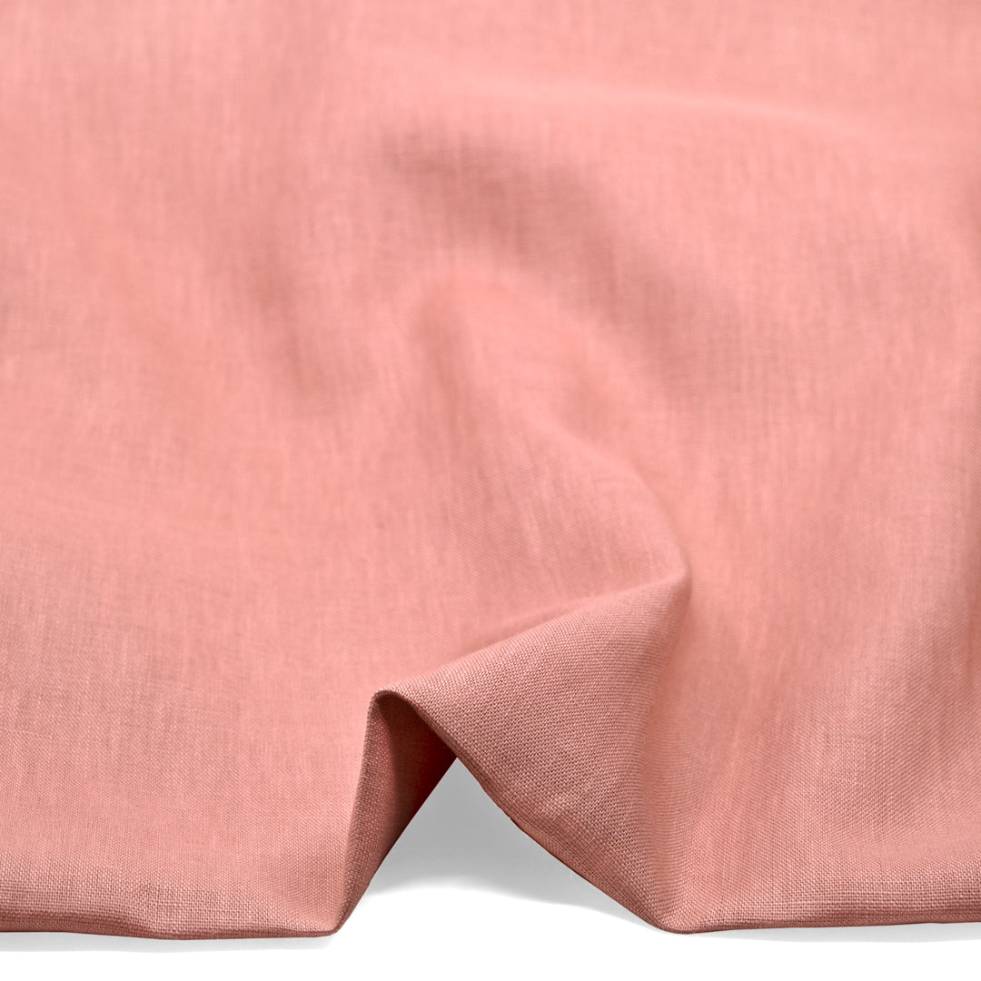 Heritage Heavyweight Linen - Blush | Blackbird Fabrics