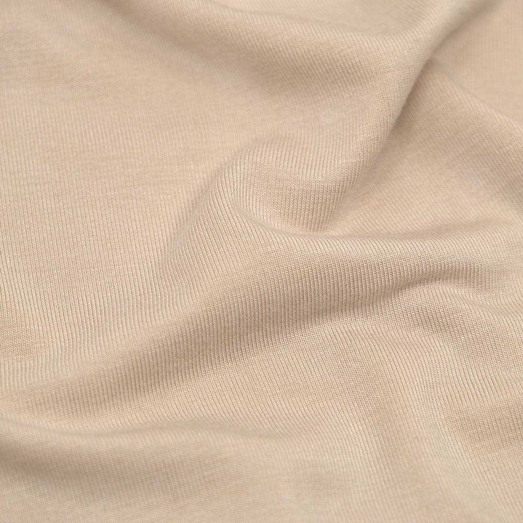 Bamboo Jersey Knit - Shell | Blackbird Fabrics