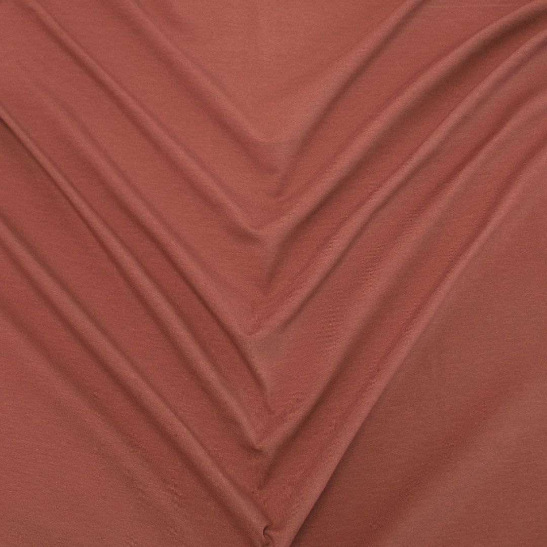 Cotton Jersey Knit - Sienna