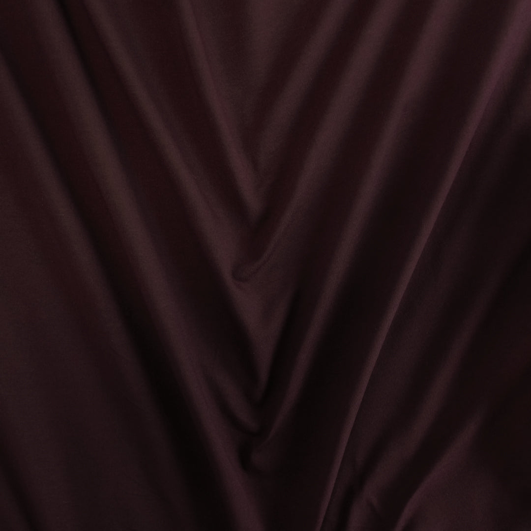 Cotton Jersey Knit - Merlot