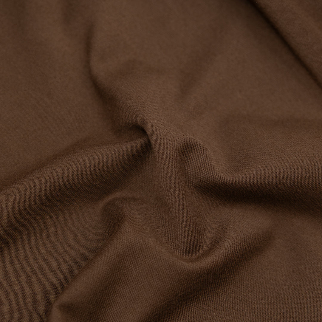 Cotton Jersey Knit - Chocolate | Blackbird Fabrics