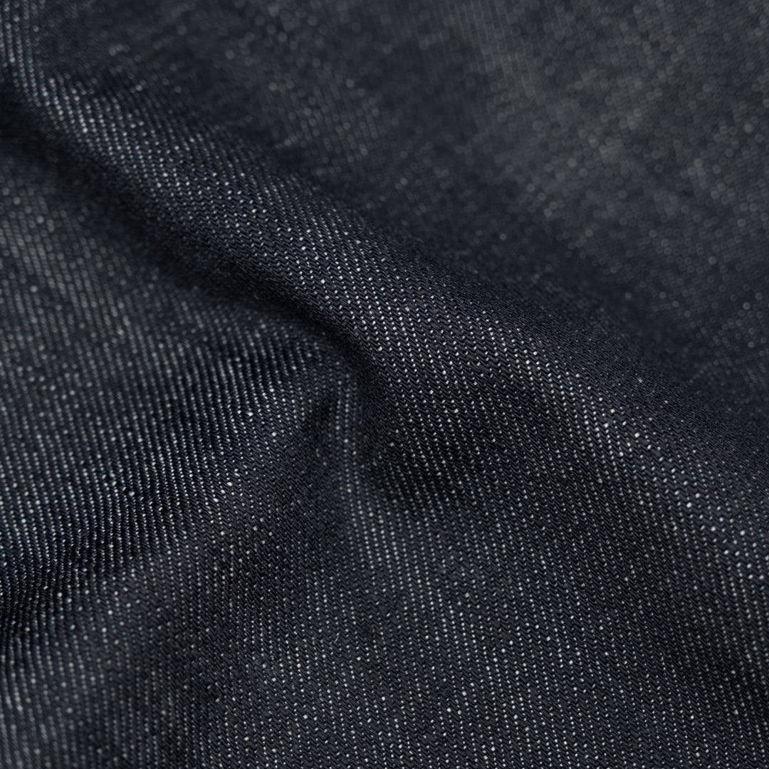 12oz Crosshatch Non-Stretch Denim - Vintage Indigo | Blackbird Fabrics