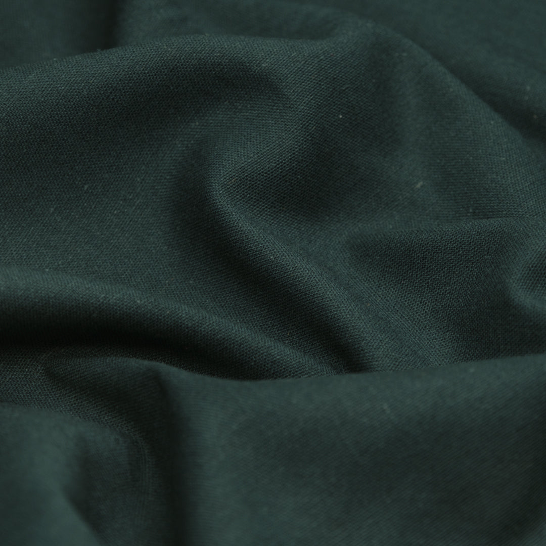 Airy Linen Viscose Blend - Spruce | Blackbird Fabrics