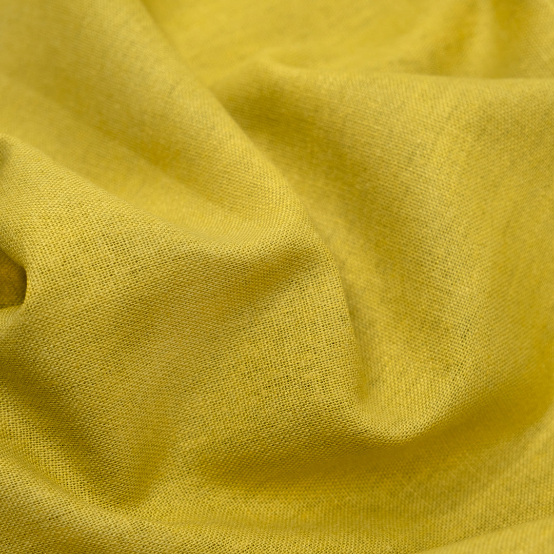 Airy Linen Viscose Blend - Maize | Blackbird Fabrics