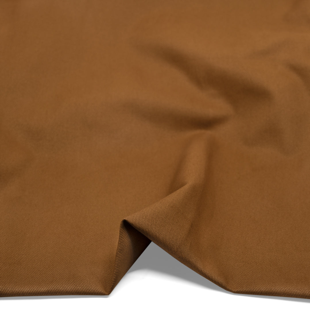 10oz Brushed Bull Denim - Walnut | Blackbird Fabrics