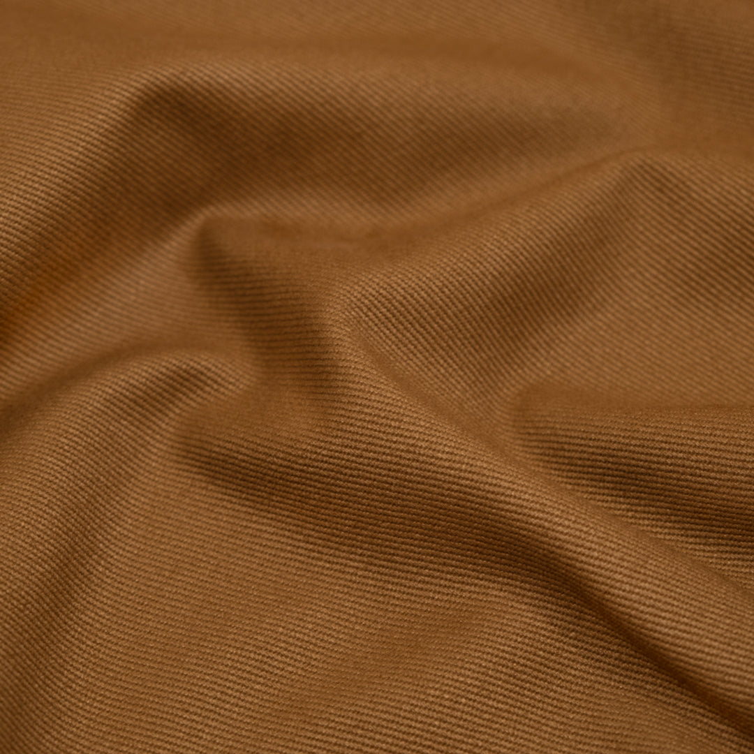 10oz Brushed Bull Denim - Walnut | Blackbird Fabrics