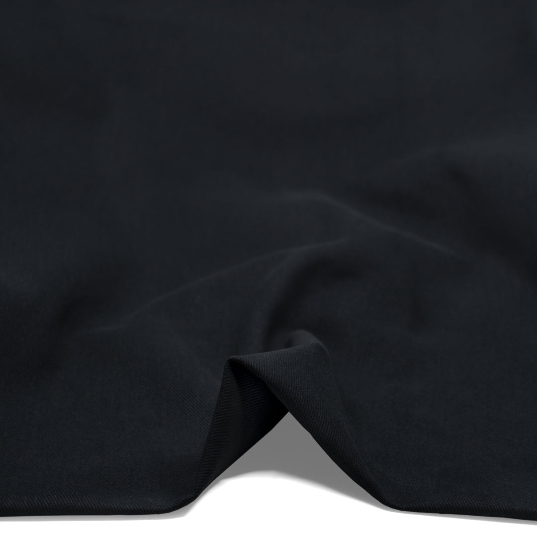 10oz Brushed Bull Denim - Ink | Blackbird Fabrics