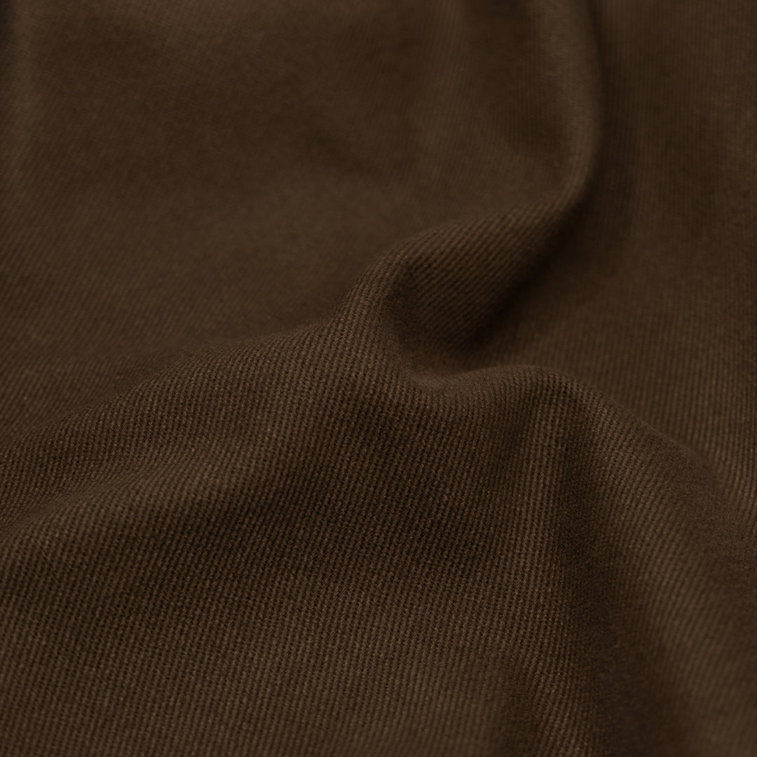 10oz Brushed Bull Denim - Umber | Blackbird Fabrics