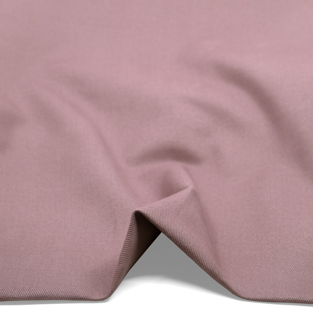 10oz Brushed Bull Denim - Pale Wisteria | Blackbird Fabrics