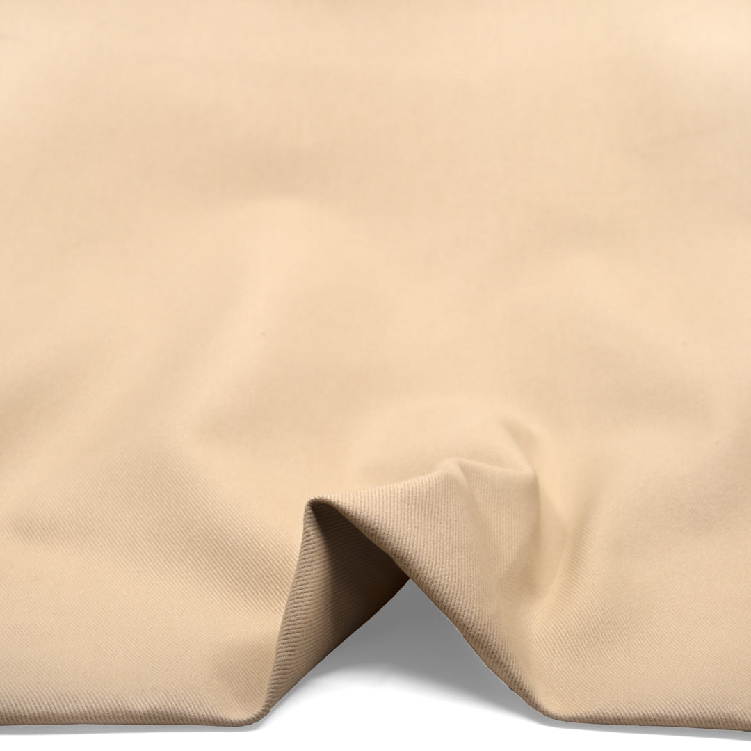 10oz Brushed Bull Denim - Parchment | Blackbird Fabrics