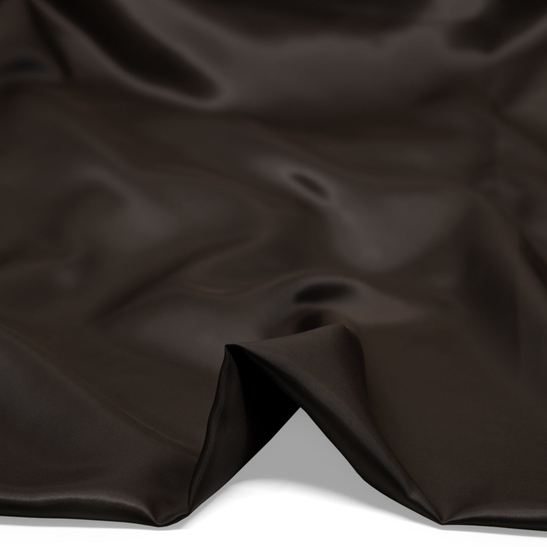 Viscose Poly Twill Lining - Fudge | Blackbird Fabrics