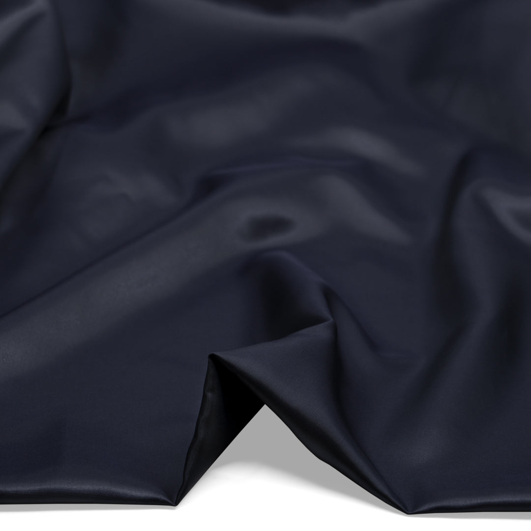 Viscose Poly Twill Lining - Indigo | Blackbird Fabrics
