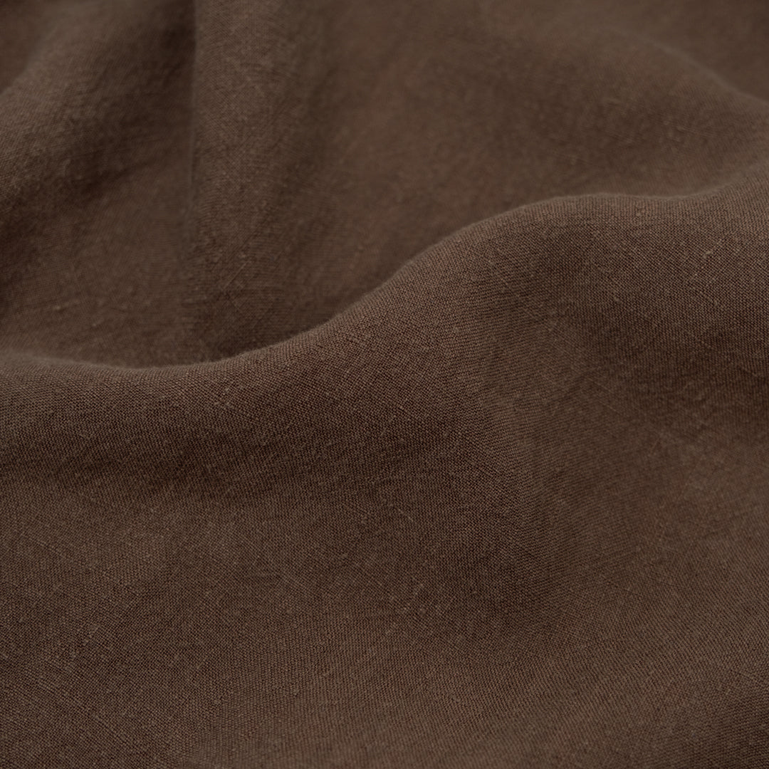 Washed Linen - Mink | Blackbird Fabrics