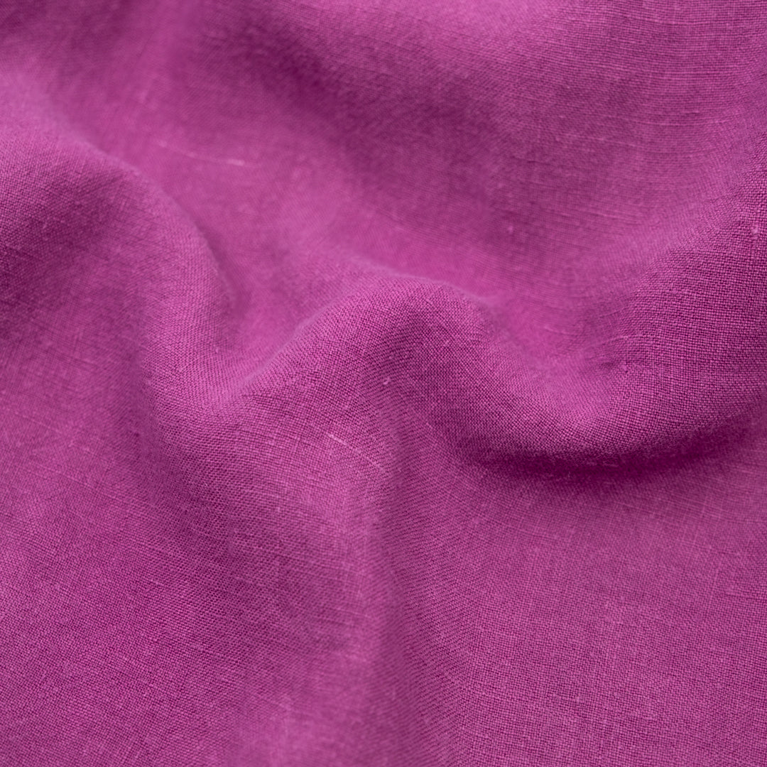Washed Linen - Azalea | Blackbird Fabrics