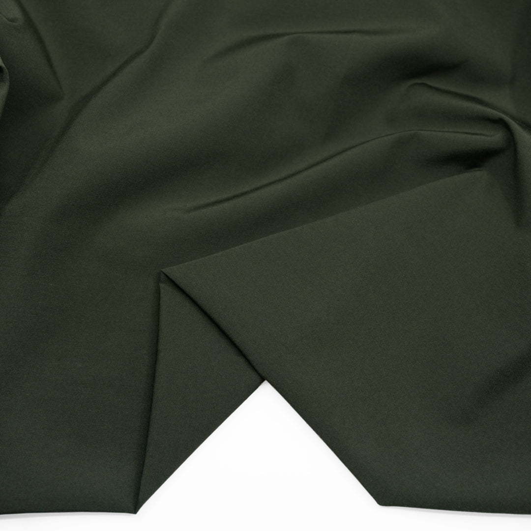 Water Resistant Poly Cotton Rain Shell - Jasper | Blackbird Fabrics