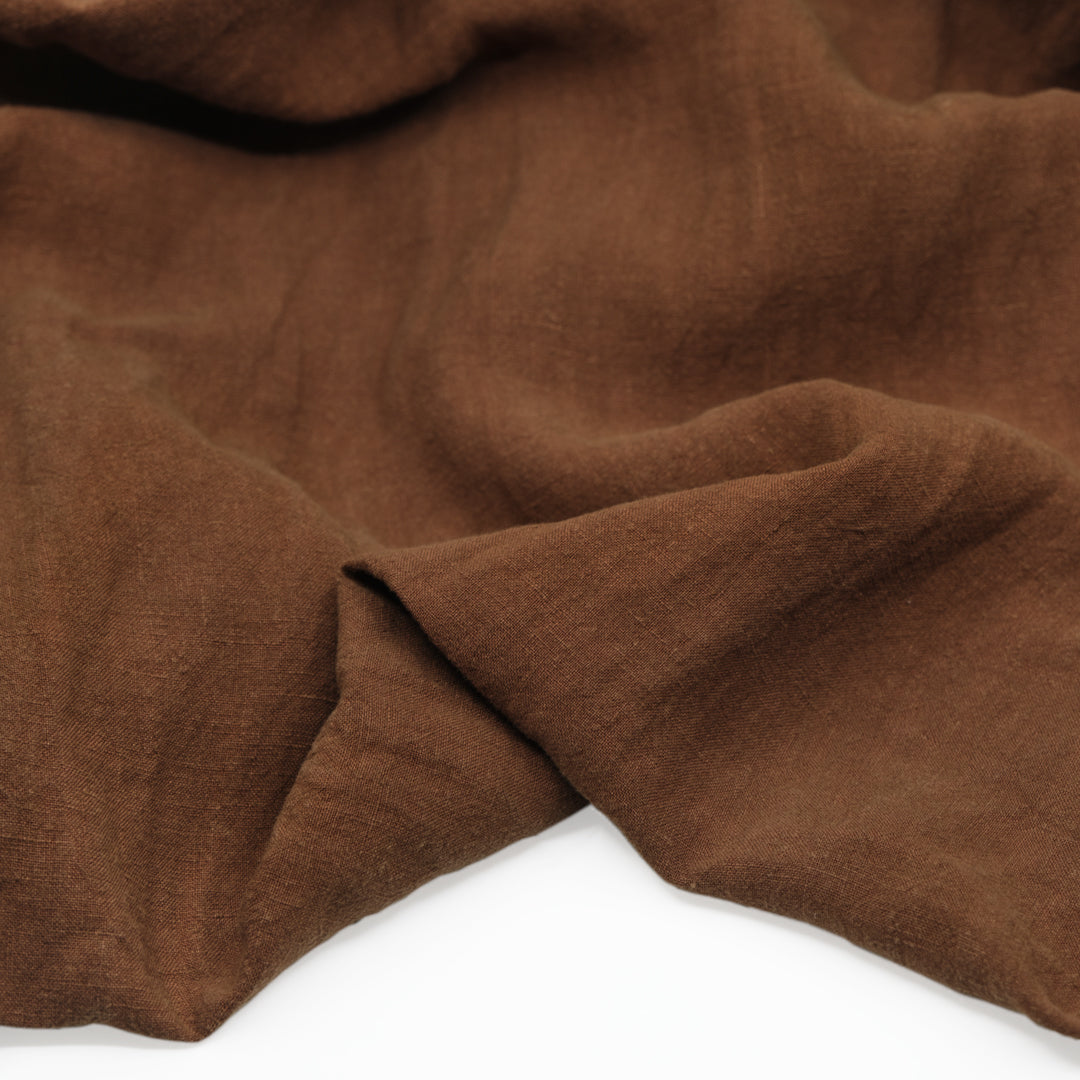 Washed Linen - Nutshell | Blackbird Fabrics