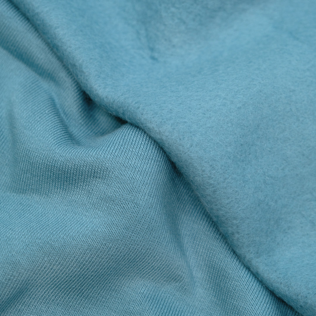 Laidback 100% Cotton Sweatshirt Fleece - Waterfall | Blackbird Fabrics