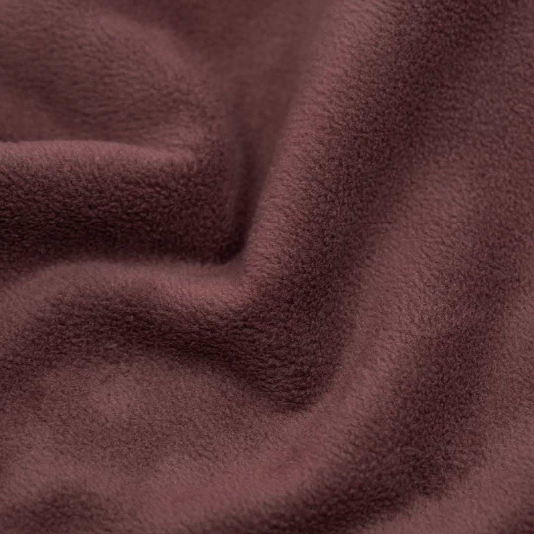 Polar Fleece - Deep Mauve | Blackbird Fabrics