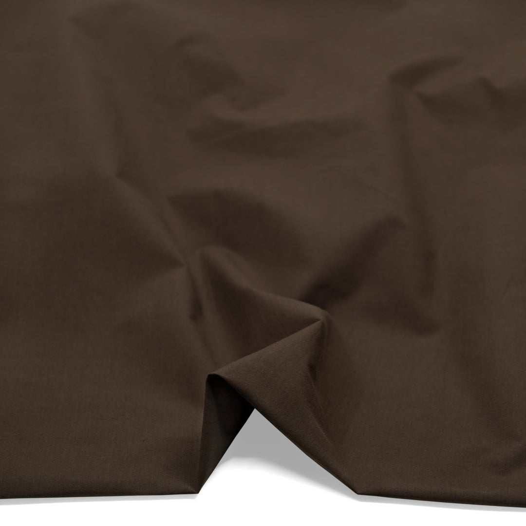 Crisp Cotton Poplin - Truffle | Blackbird Fabrics