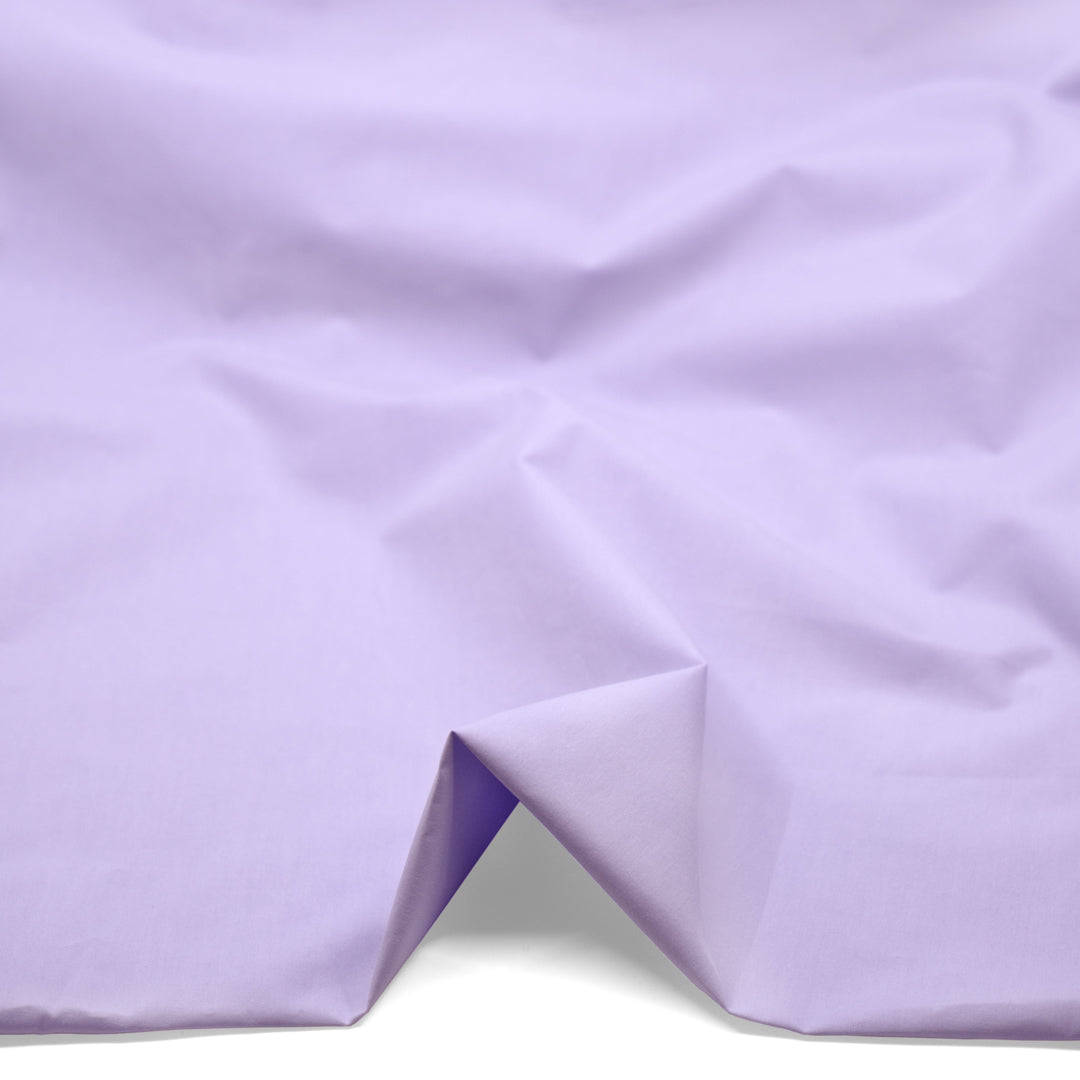 Crisp Cotton Poplin - Pale Lilac | Blackbird Fabrics
