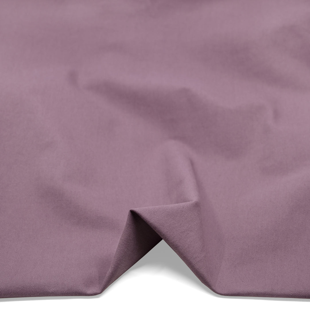 Lived In Cotton Twill - Deep Wisteria | Blackbird Fabrics