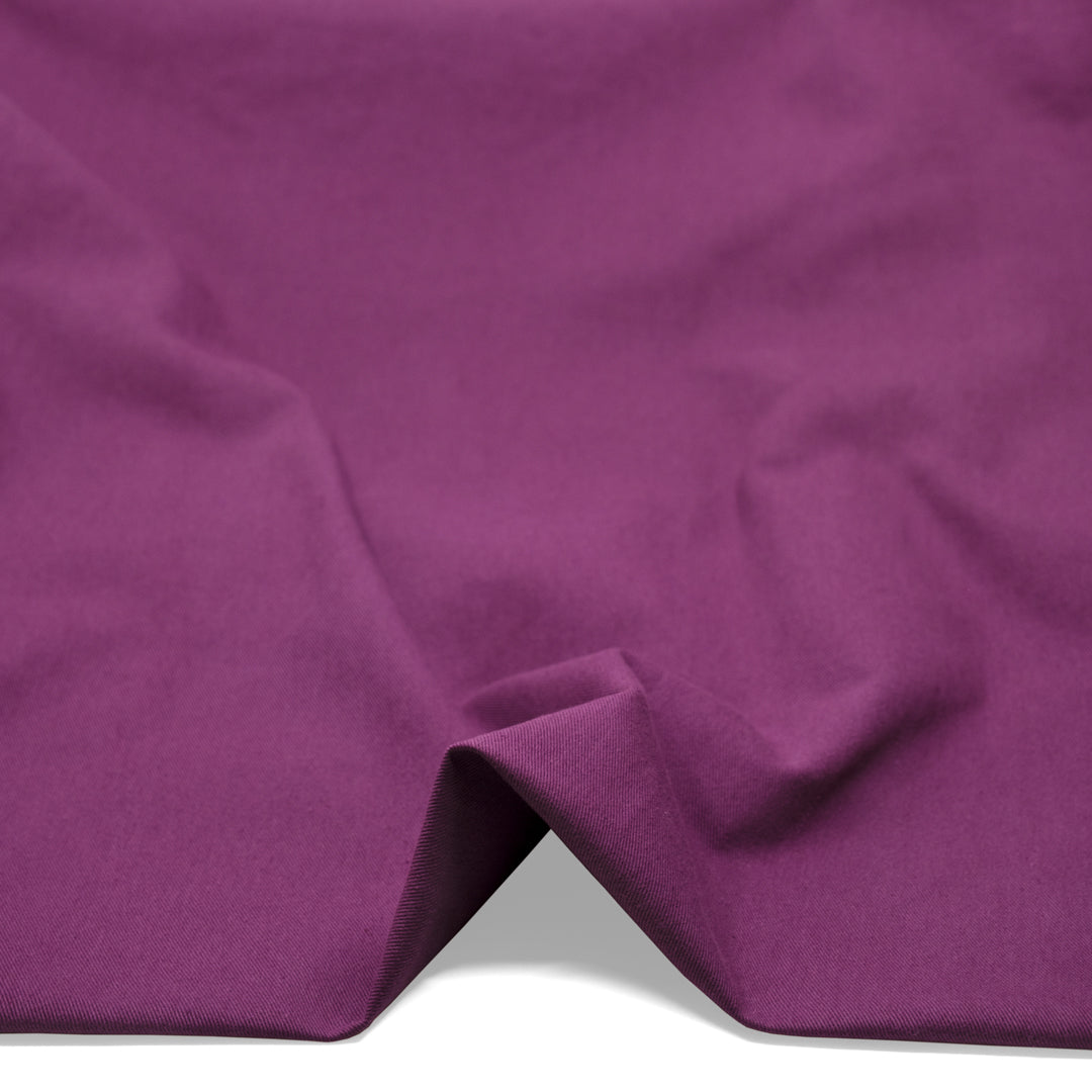Lived In Cotton Twill - Wildberry | Blackbird Fabrics
