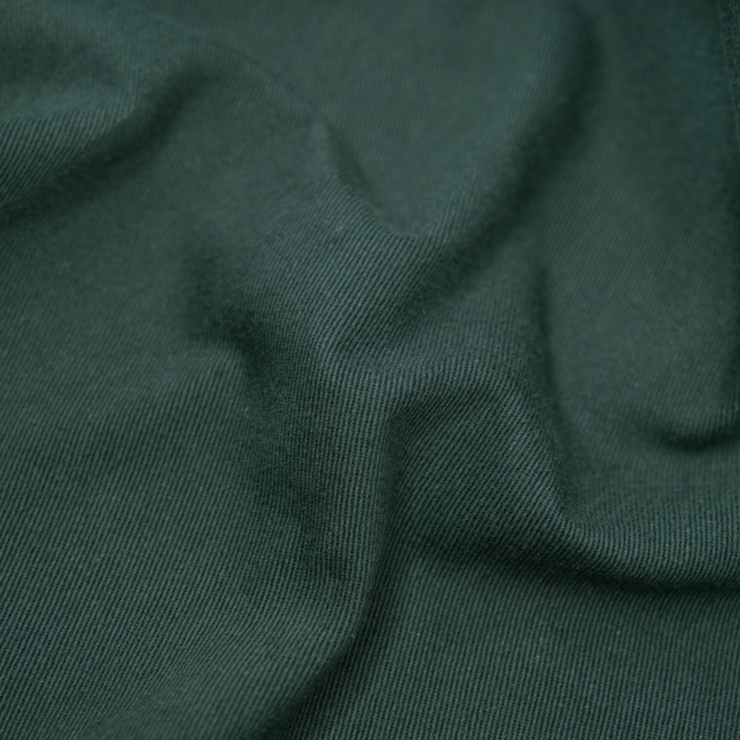 Lived In Cotton Twill - Midnight Spruce | Blackbird Fabrics
