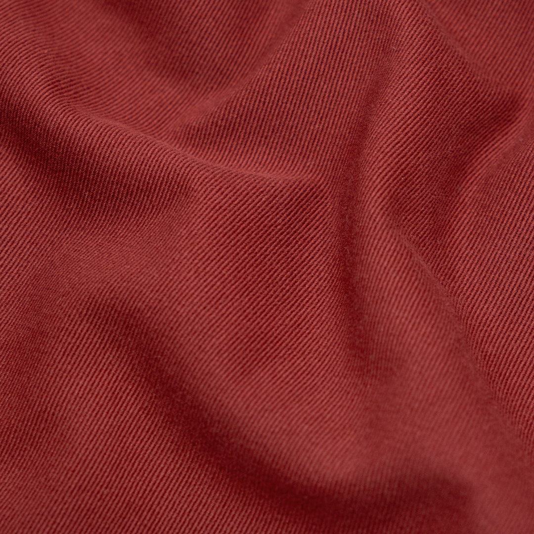 Lived In Cotton Twill - Cranberry | Blackbird Fabrics