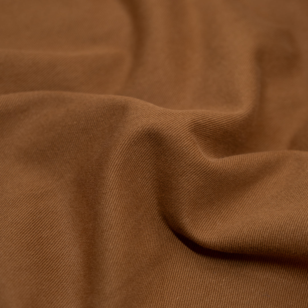 Lived In Cotton Twill - Teak | Blackbird Fabrics