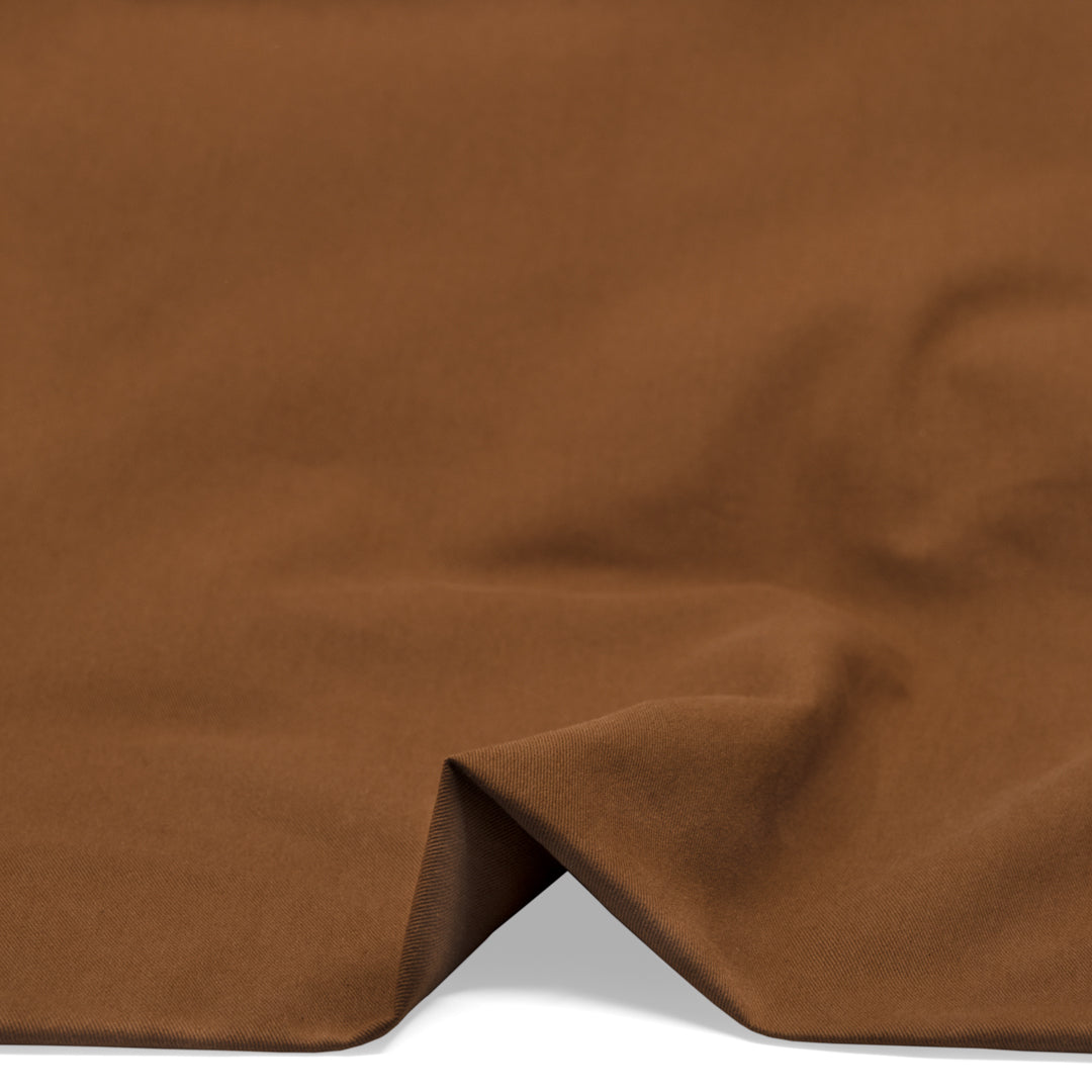 Lived In Cotton Twill - Teak | Blackbird Fabrics