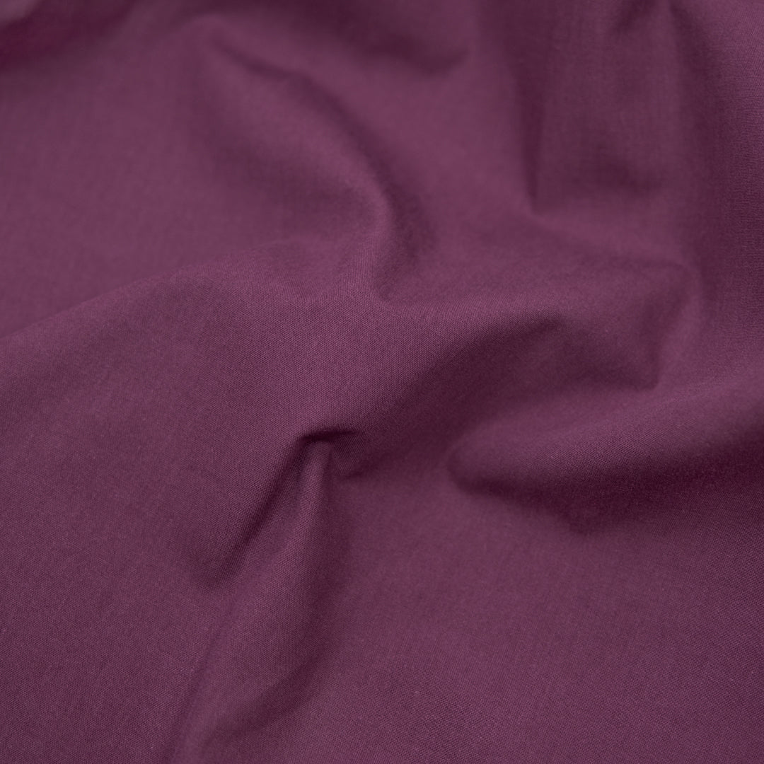 Paper-Touch Midweight Cotton Poplin - Berry | Blackbird Fabrics
