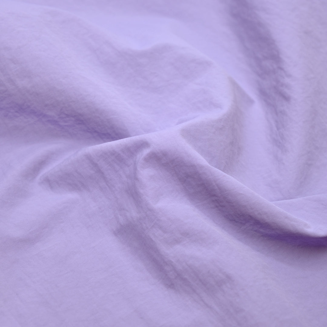 Lightweight Water Resistant Nylon Taslon - Lavender | Blackbird Fabrics