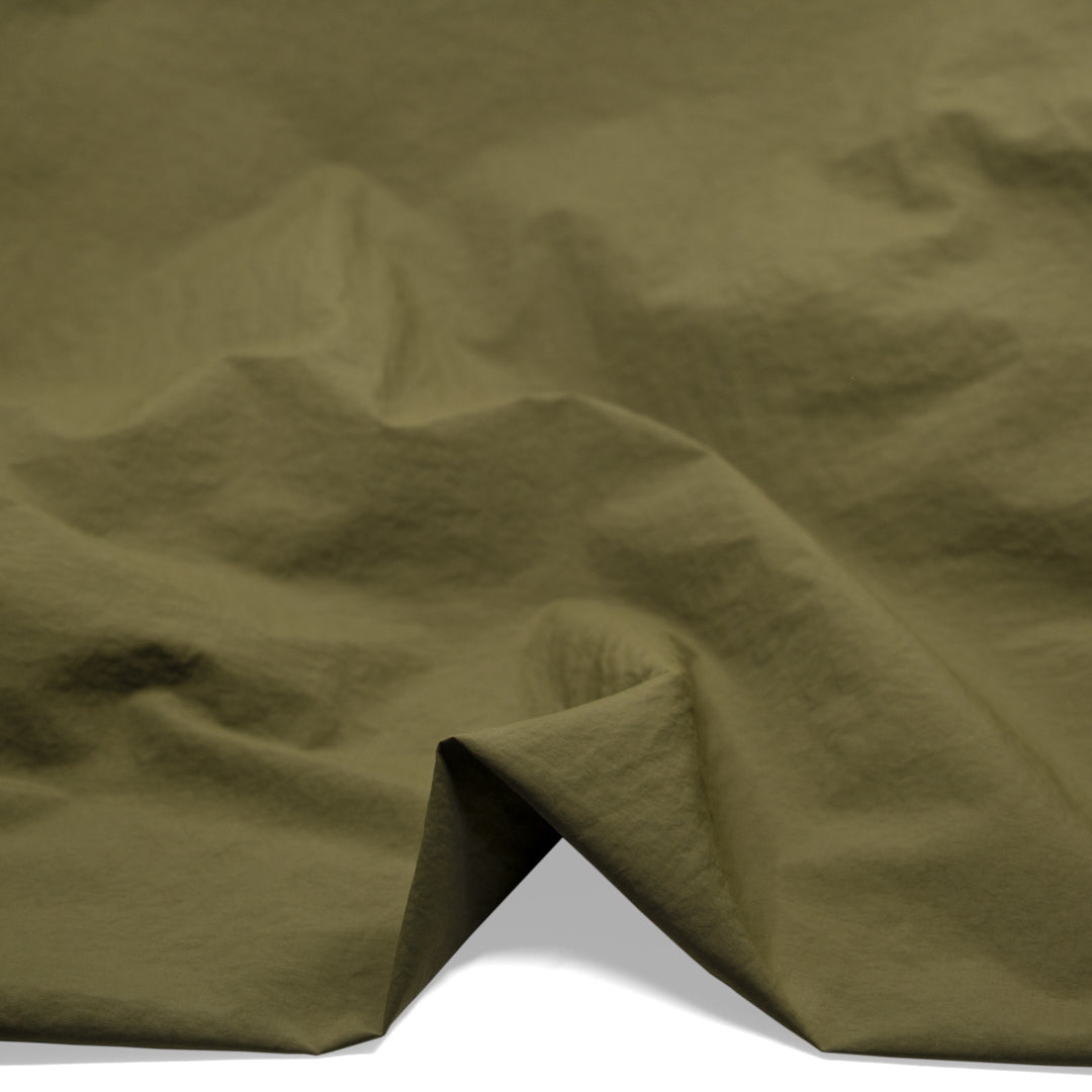 Water Resistant Nylon Taslan - Sage | Blackbird Fabrics