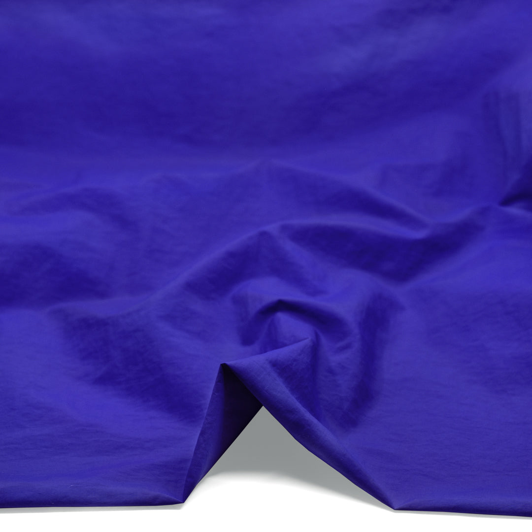Lightweight Water Resistant Nylon Taslon - Lapis | Blackbird Fabrics