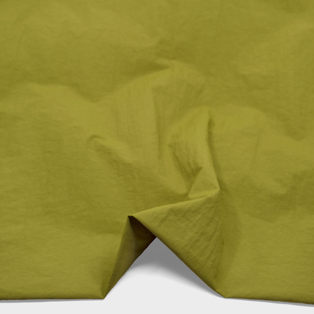 Lightweight Water Resistant Nylon Taslon - Pear | Blackbird Fabrics