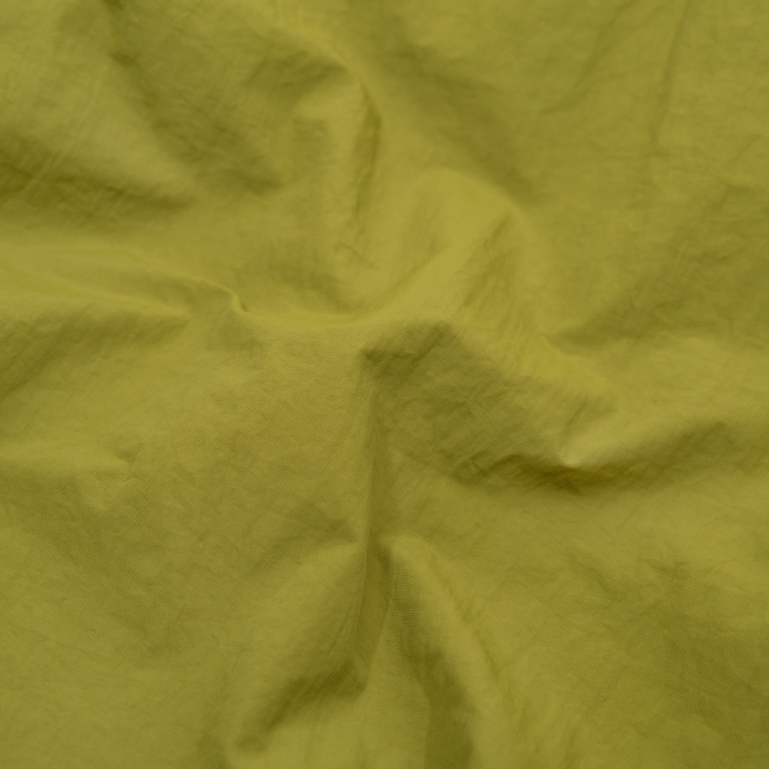 Lightweight Water Resistant Nylon Taslon - Pear | Blackbird Fabrics
